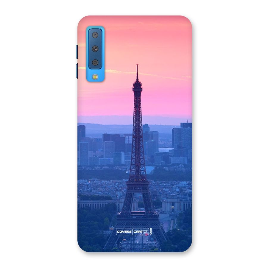 Paris Tower Back Case for Galaxy A7 (2018)