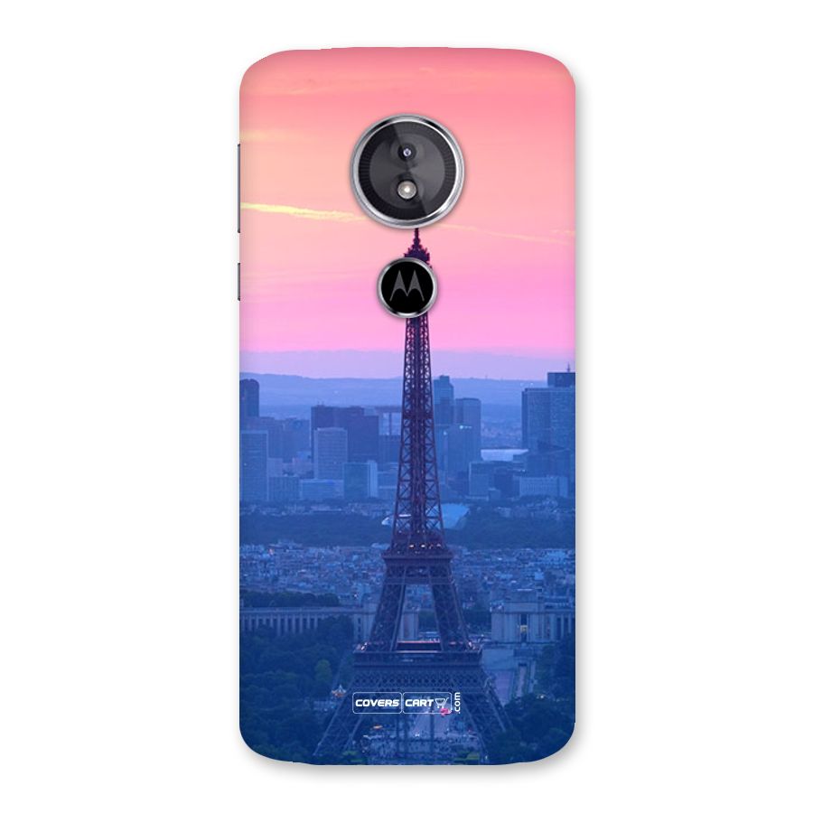 Paris Tower Back Case for Moto E5