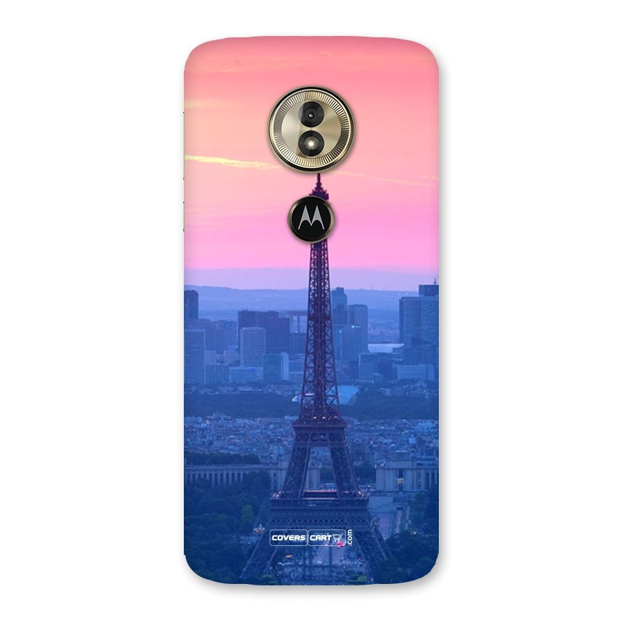 Paris Tower Back Case for Moto G6 Play