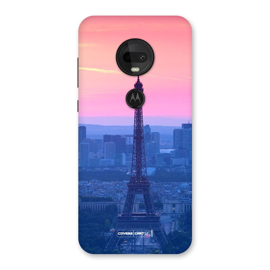 Paris Tower Back Case for Moto G7