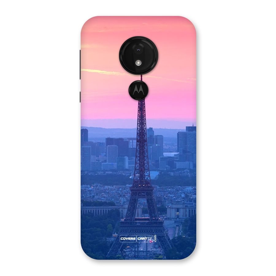 Paris Tower Back Case for Moto G7 Power