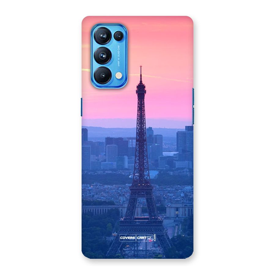 Paris Tower Back Case for Oppo Reno5 Pro 5G