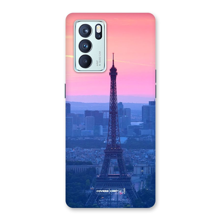 Paris Tower Back Case for Oppo Reno6 Pro 5G