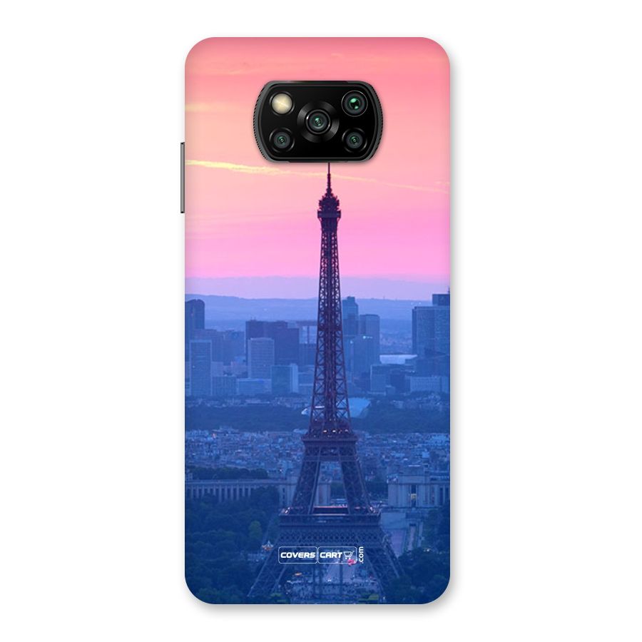 Paris Tower Back Case for Poco X3