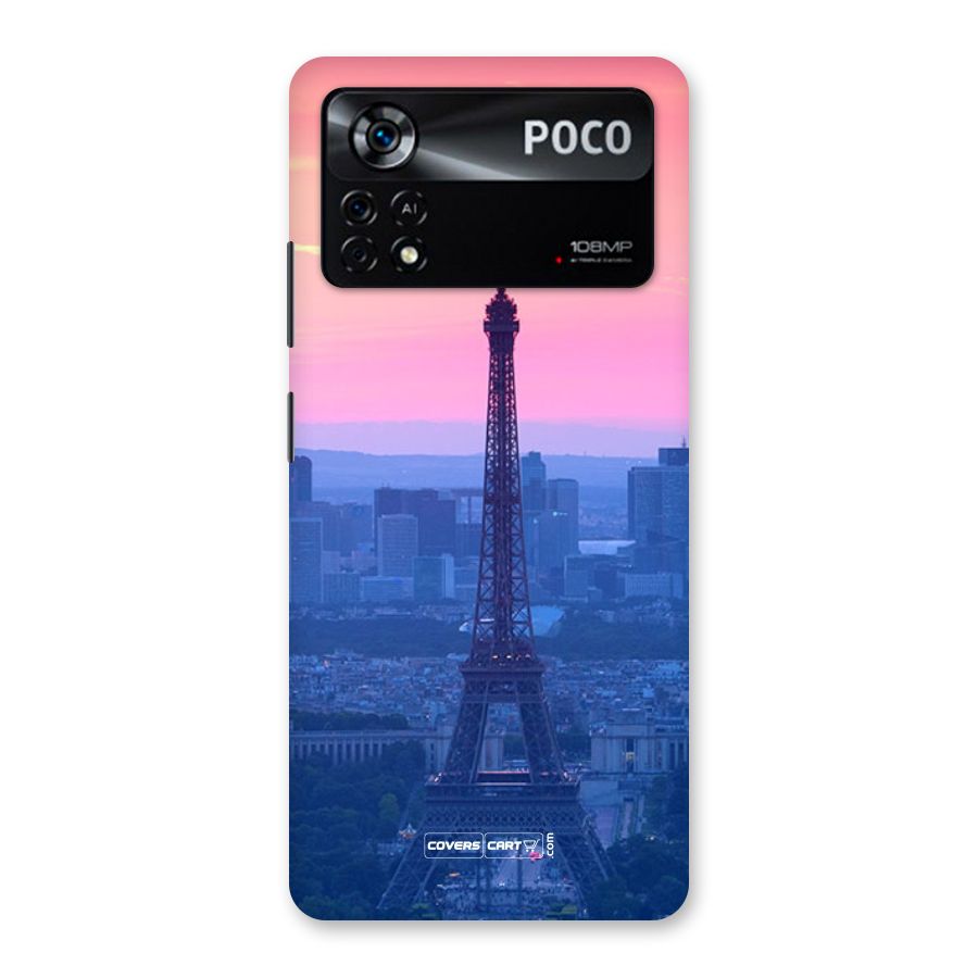 Paris Tower Back Case for Poco X4 Pro 5G