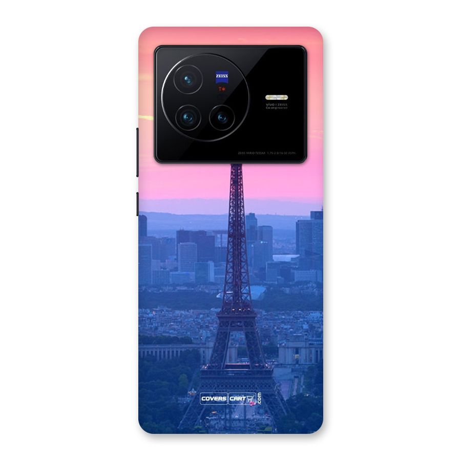 Paris Tower Back Case for Vivo X80