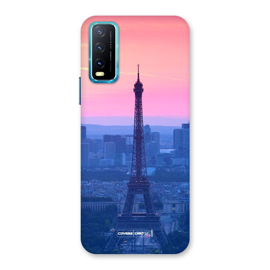 Paris Tower Back Case for Vivo Y20A