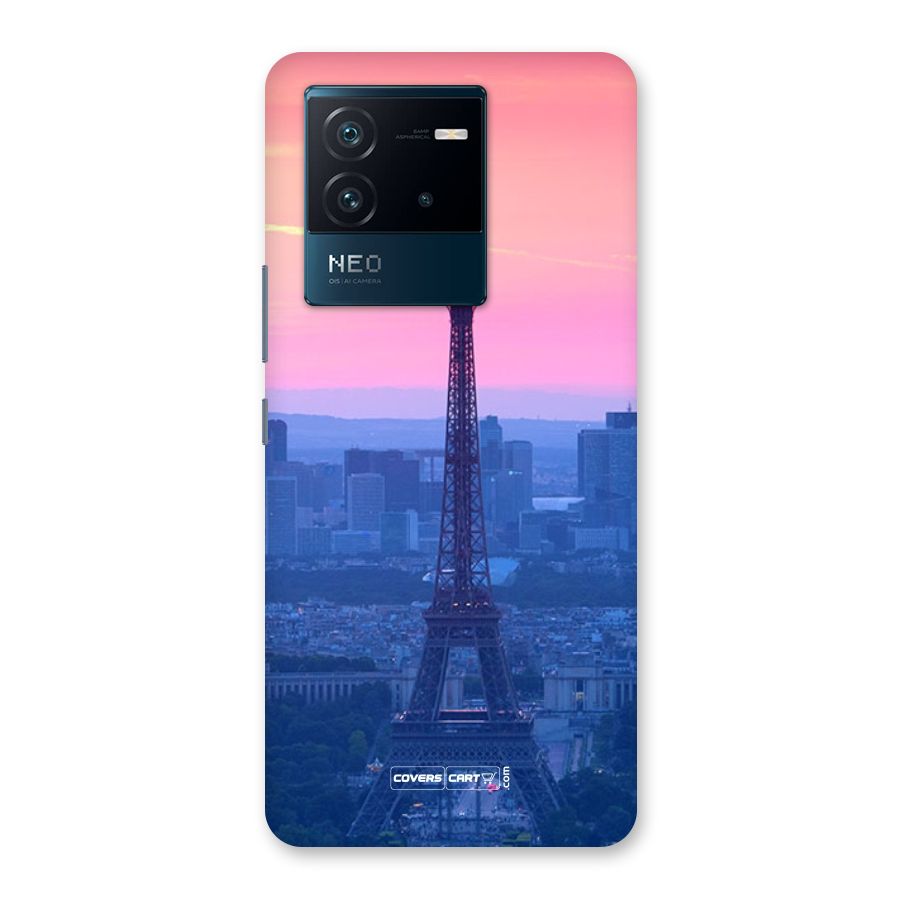 Paris Tower Back Case for Vivo iQOO Neo 6 5G