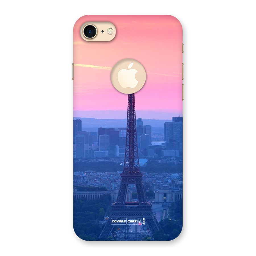Paris Tower Back Case for iPhone 7 Logo Cut