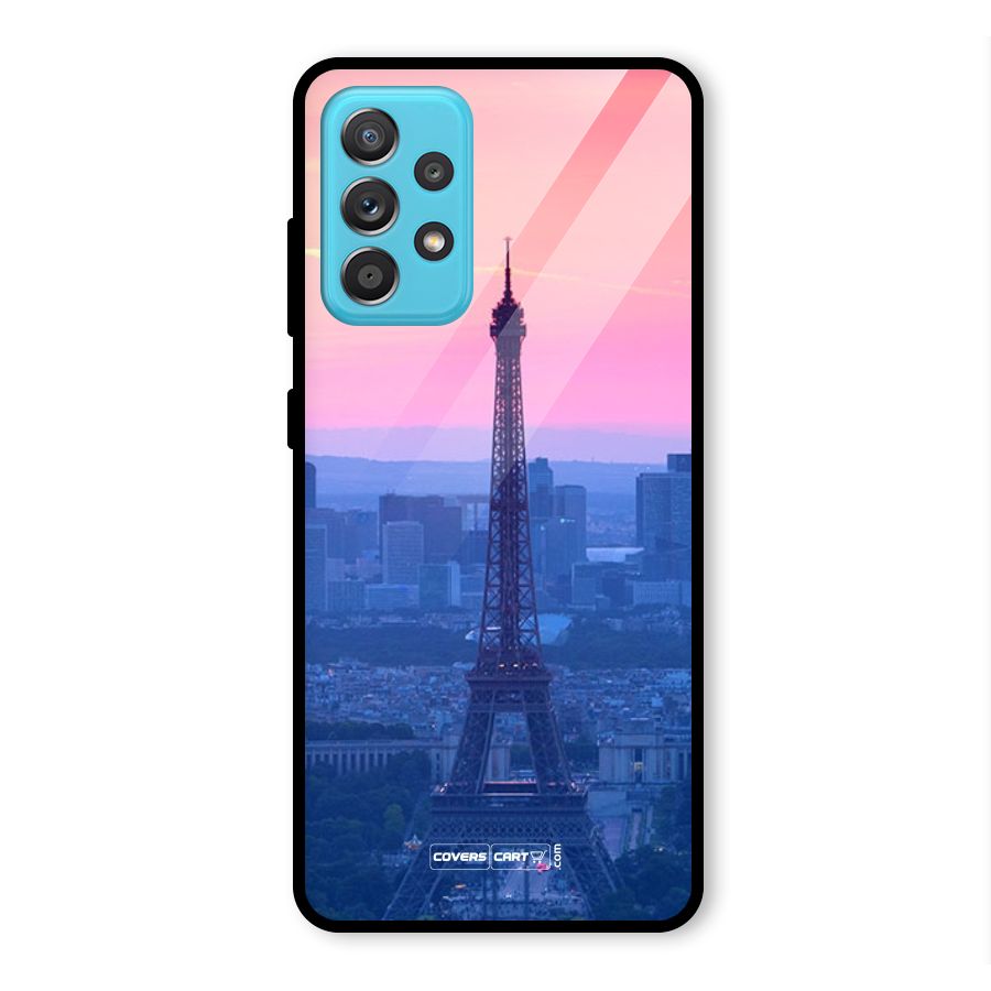 Paris Tower Glass Back Case for Galaxy A52