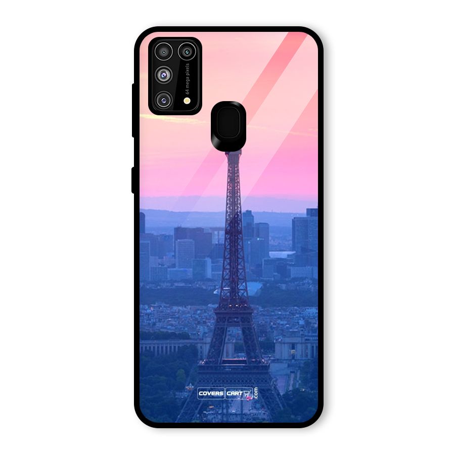 Paris Tower Glass Back Case for Galaxy F41