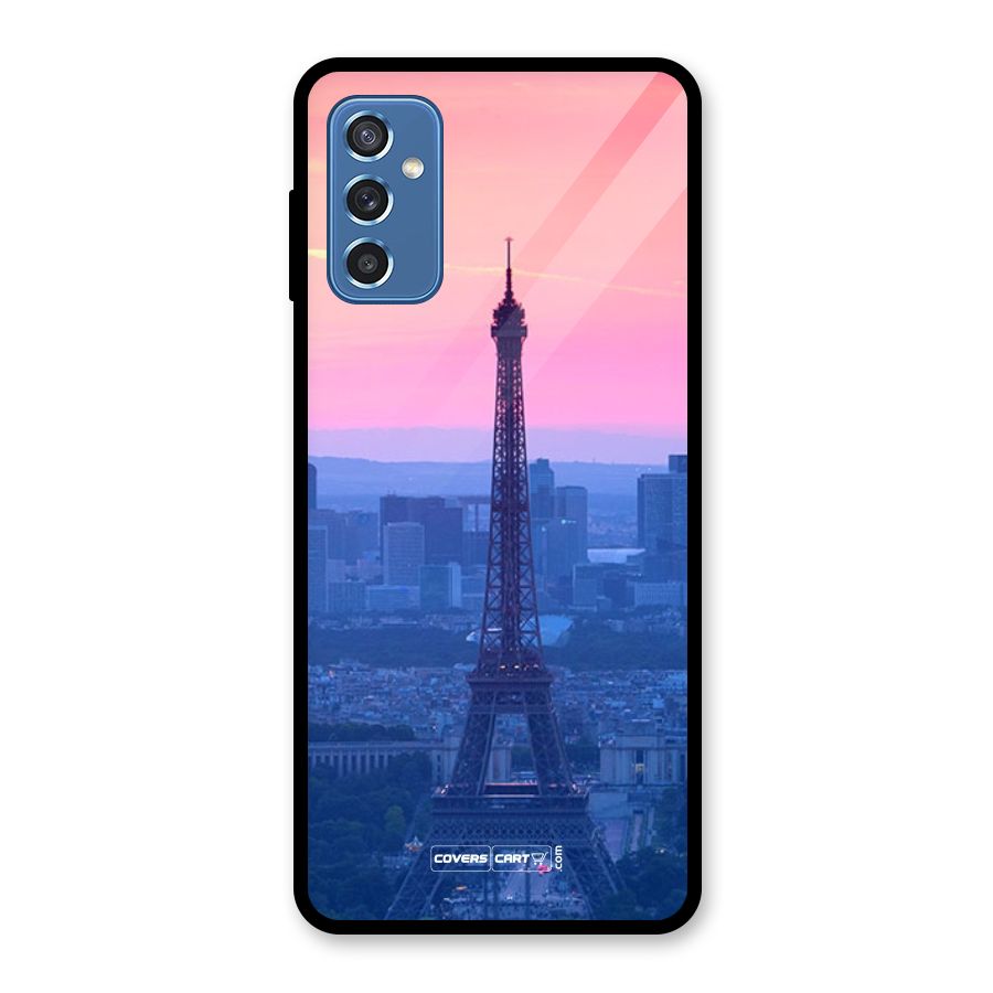 Paris Tower Glass Back Case for Galaxy M52 5G