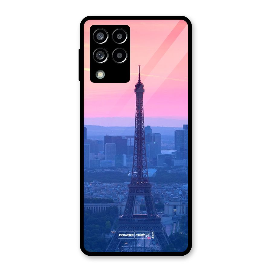 Paris Tower Glass Back Case for Galaxy M53 5G