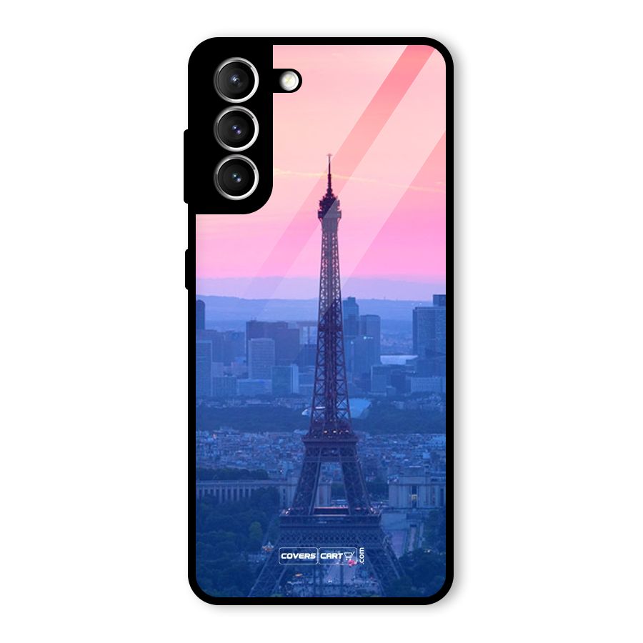 Paris Tower Glass Back Case for Galaxy S21 5G