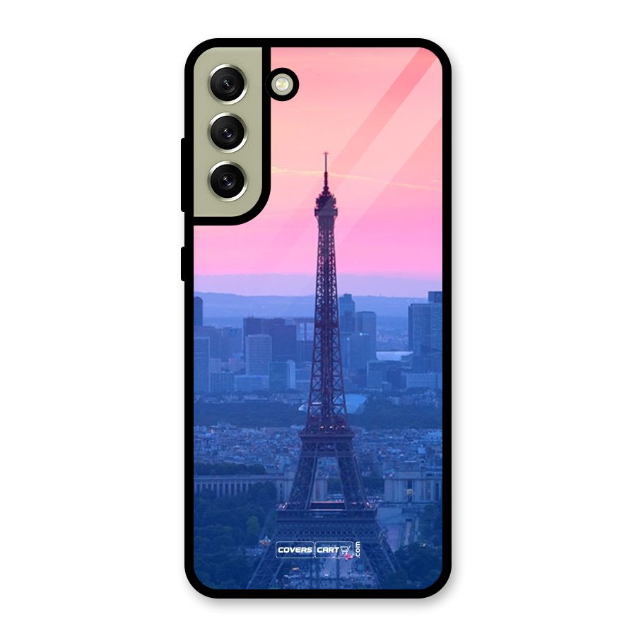 Paris Tower Glass Back Case for Galaxy S21 FE 5G