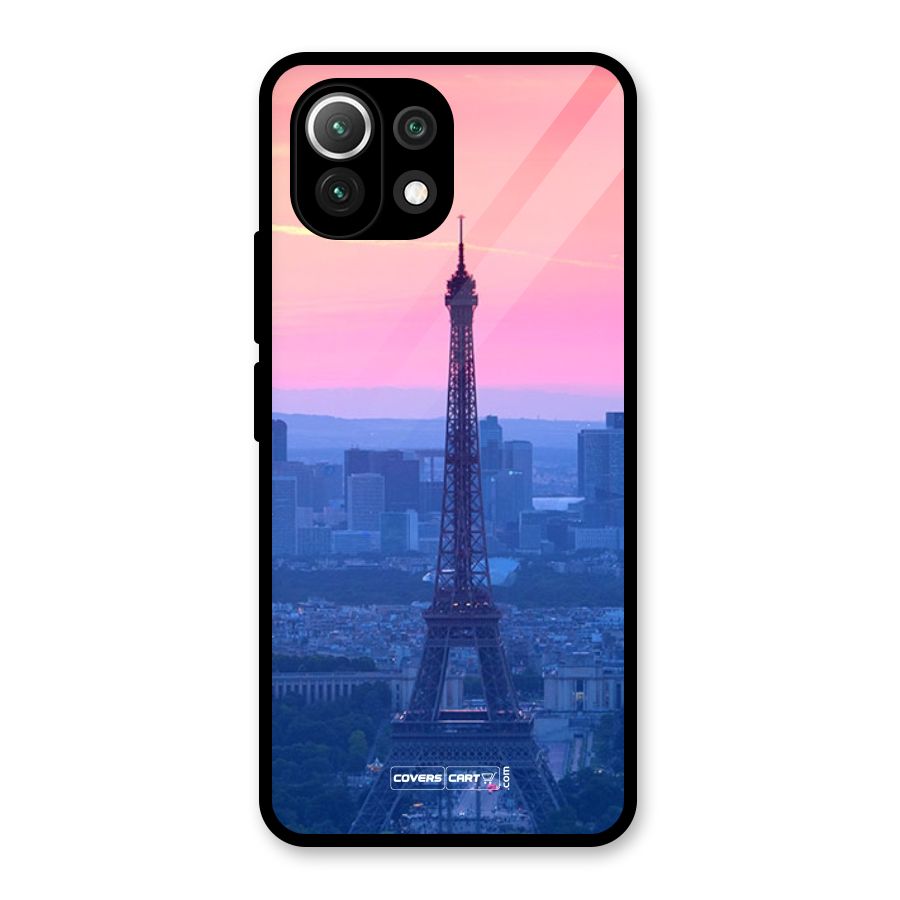 Paris Tower Glass Back Case for Mi 11 Lite NE 5G