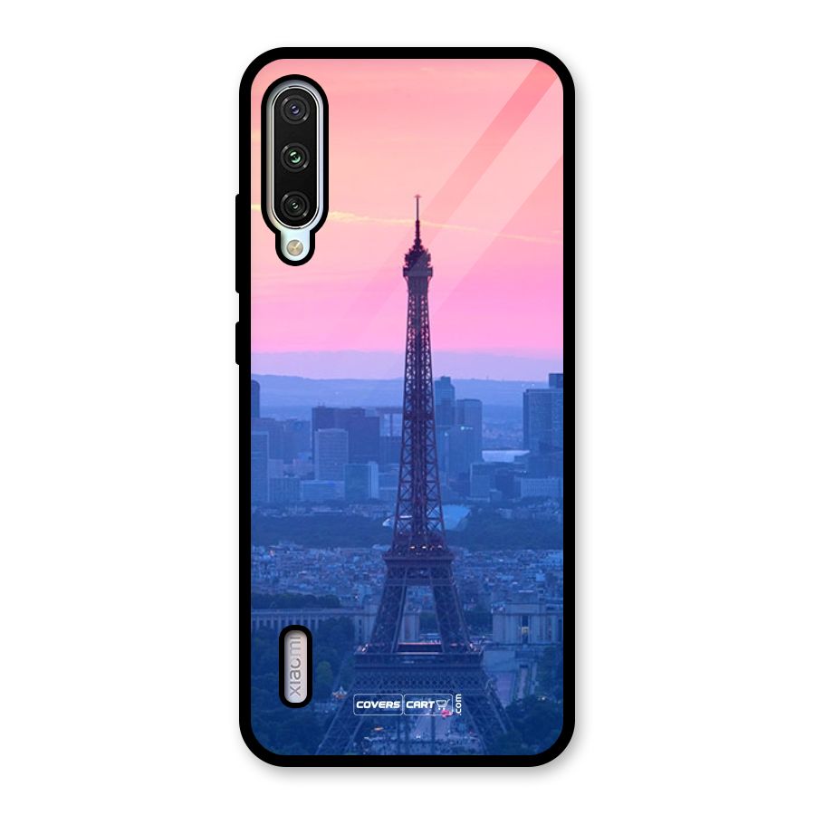 Paris Tower Glass Back Case for Mi A3