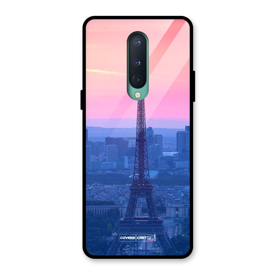 Paris Tower Glass Back Case for OnePlus 8