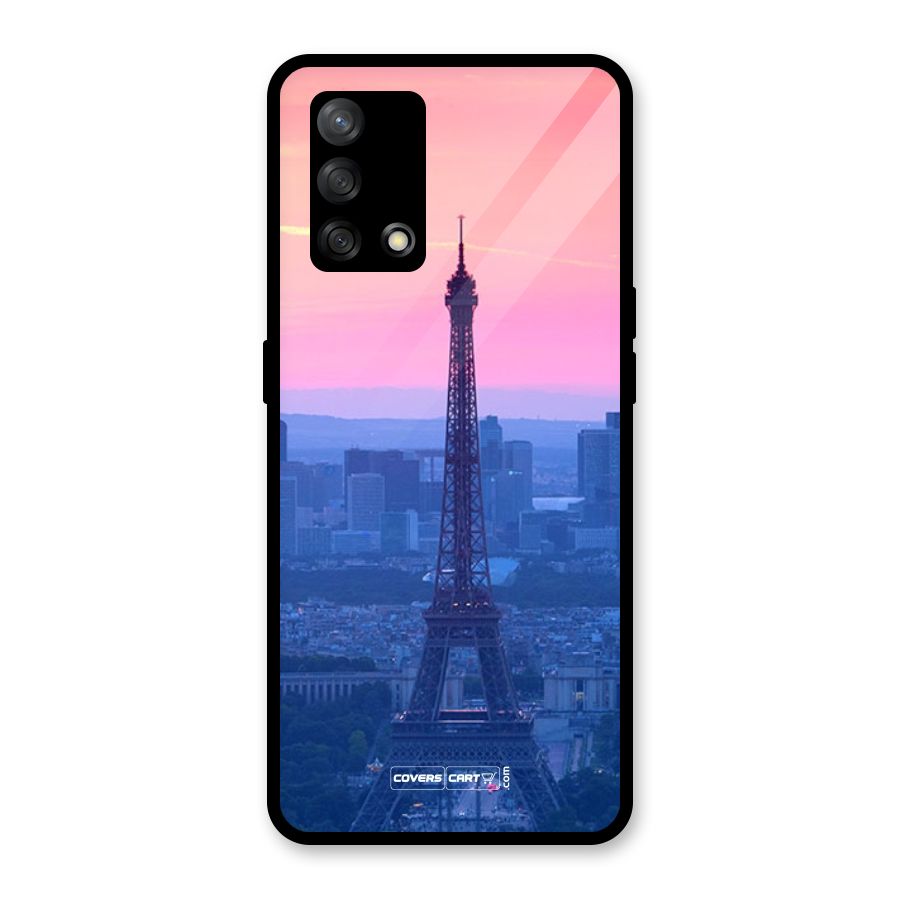 Paris Tower Glass Back Case for Oppo F19