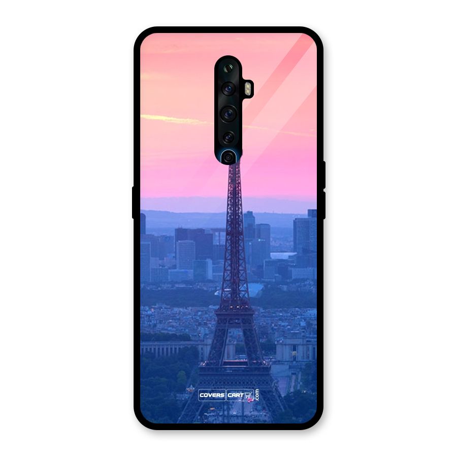 Paris Tower Glass Back Case for Oppo Reno2 F