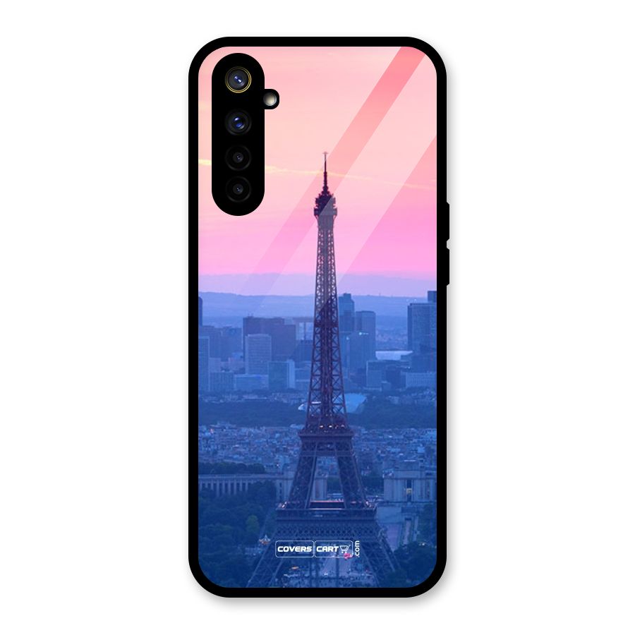 Paris Tower Glass Back Case for Realme 6