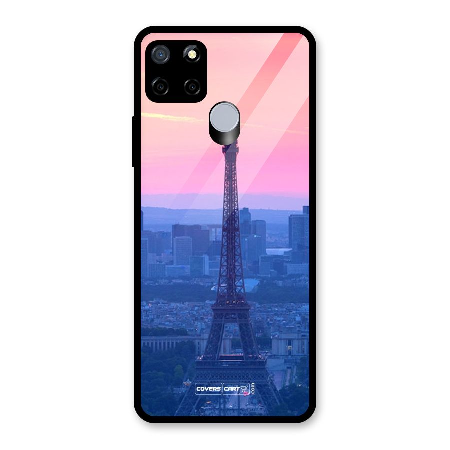 Paris Tower Glass Back Case for Realme C12