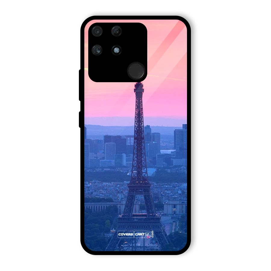 Paris Tower Glass Back Case for Realme Narzo 50A