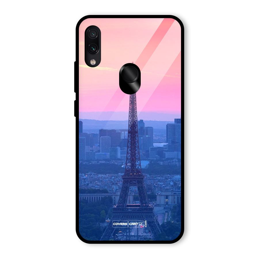 Paris Tower Glass Back Case for Redmi Note 7 Pro