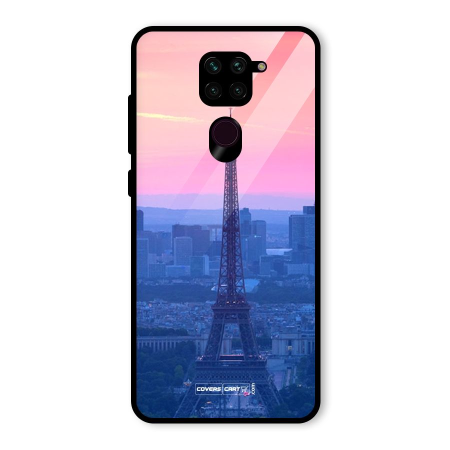Paris Tower Glass Back Case for Redmi Note 9