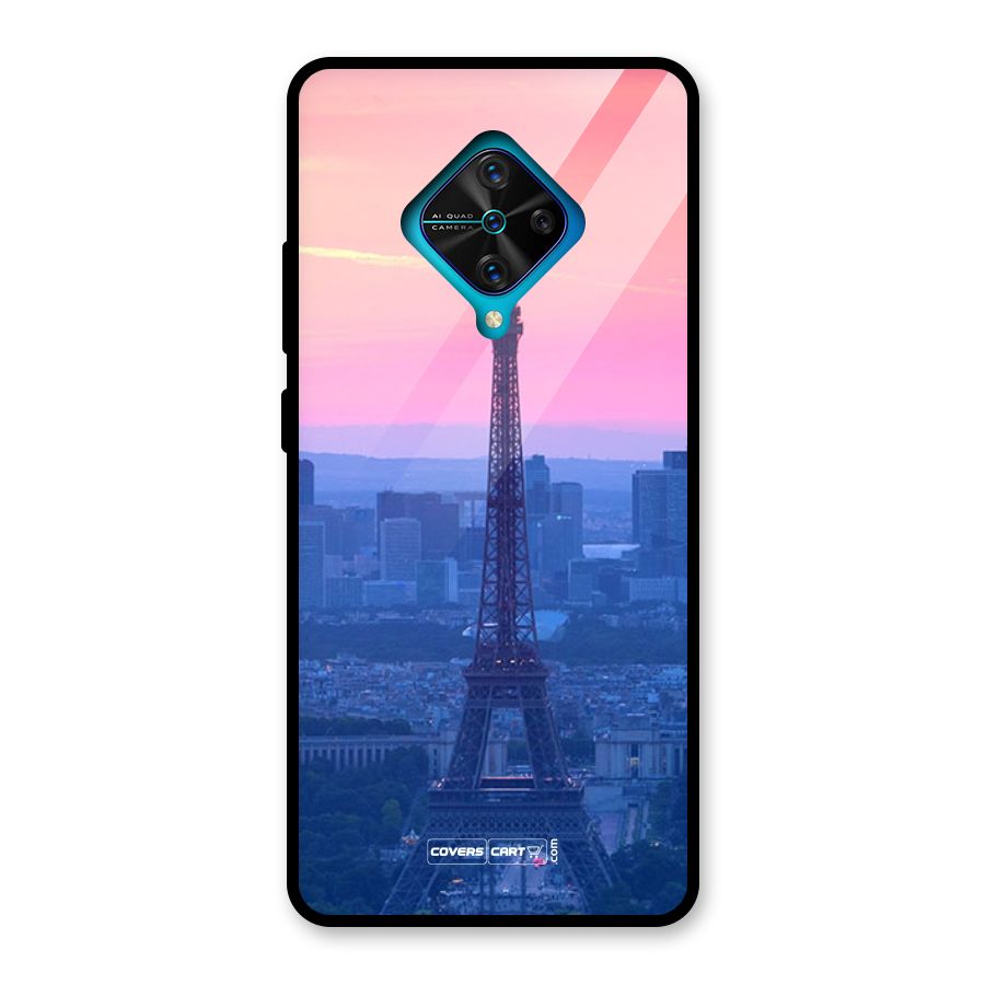 Paris Tower Glass Back Case for Vivo S1 Pro