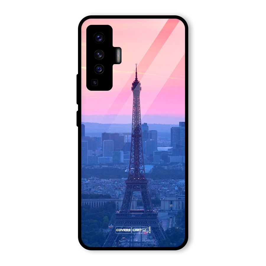 Paris Tower Glass Back Case for Vivo X50
