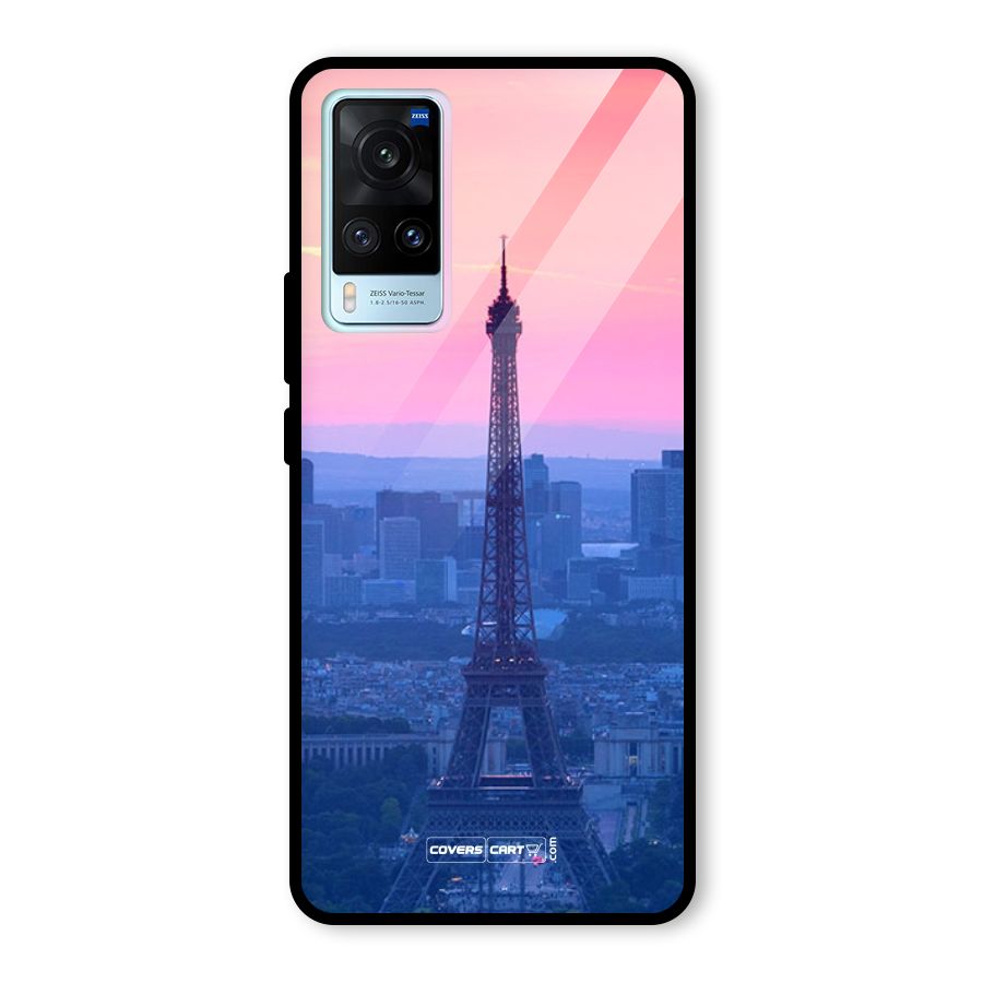 Paris Tower Glass Back Case for Vivo X60