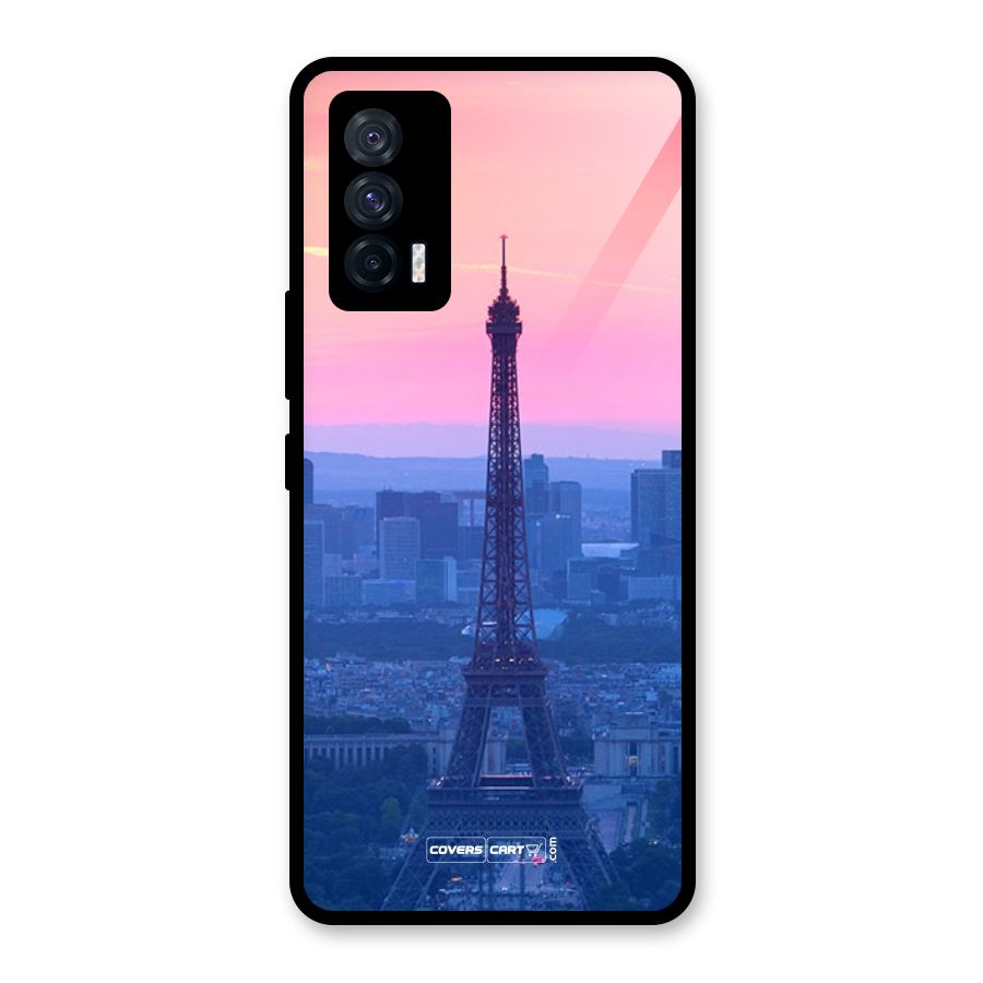 Paris Tower Glass Back Case for Vivo iQOO 7 5G