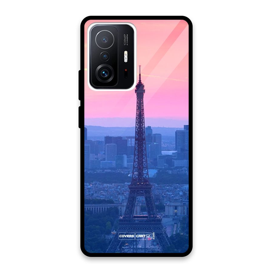 Paris Tower Glass Back Case for Xiaomi 11T Pro