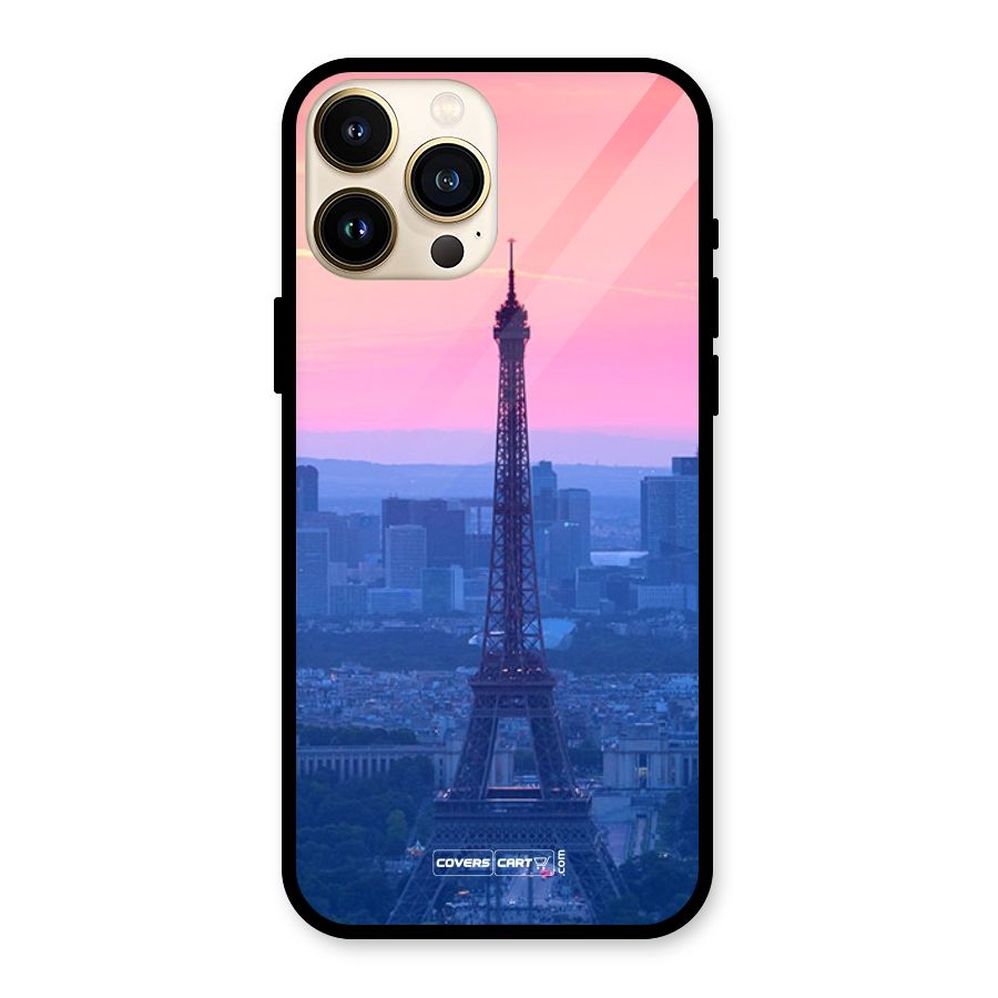 Paris Tower Glass Back Case for iPhone 13 Pro Max