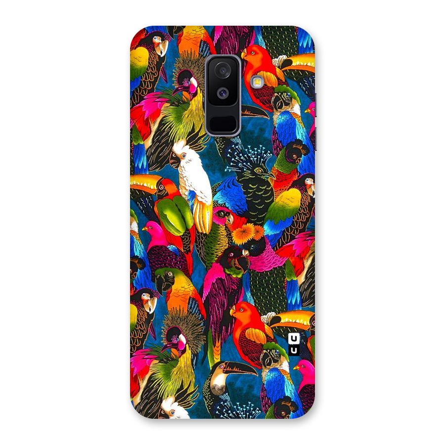 Parrot Art Back Case for Galaxy A6 Plus