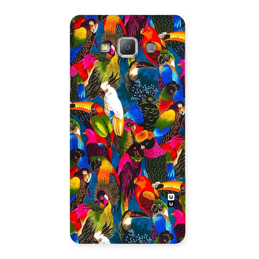 Parrot Art Back Case for Galaxy A7