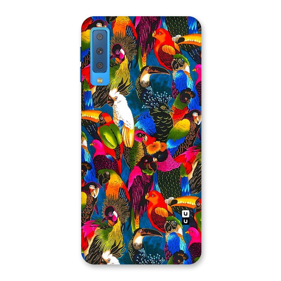 Parrot Art Back Case for Galaxy A7 (2018)