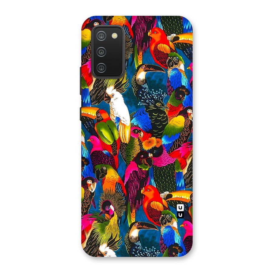 Parrot Art Back Case for Galaxy M02s