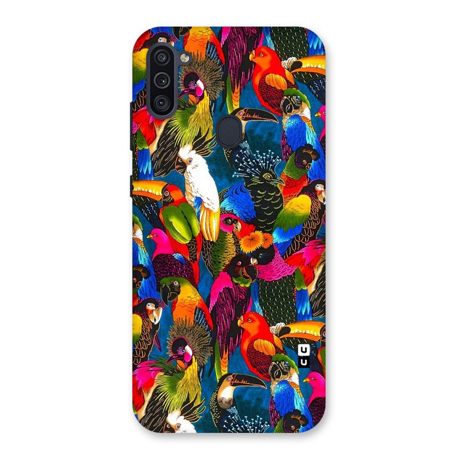 Parrot Art Back Case for Galaxy M11