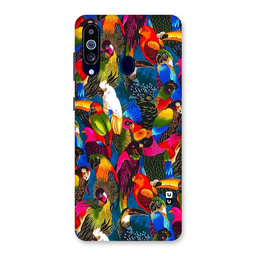 Parrot Art Back Case for Galaxy M40