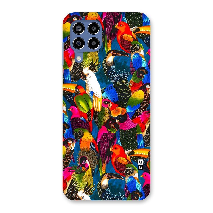 Parrot Art Back Case for Galaxy M53 5G