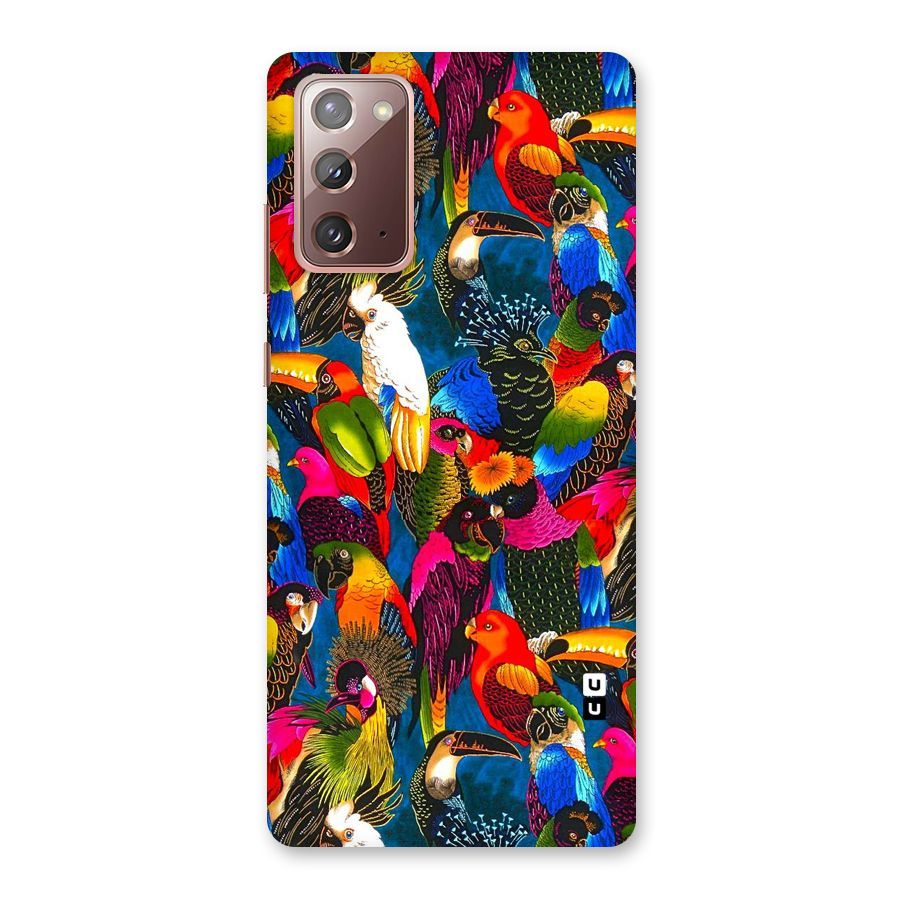 Parrot Art Back Case for Galaxy Note 20
