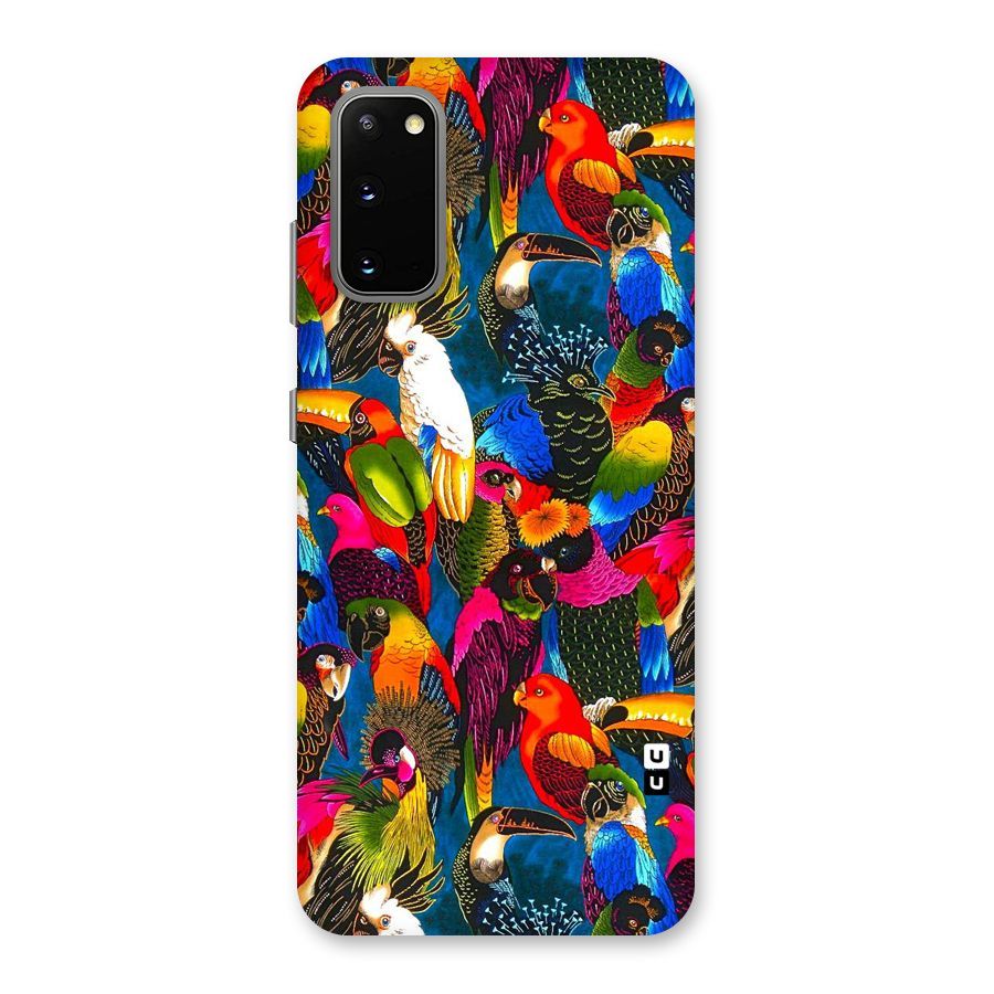 Parrot Art Back Case for Galaxy S20