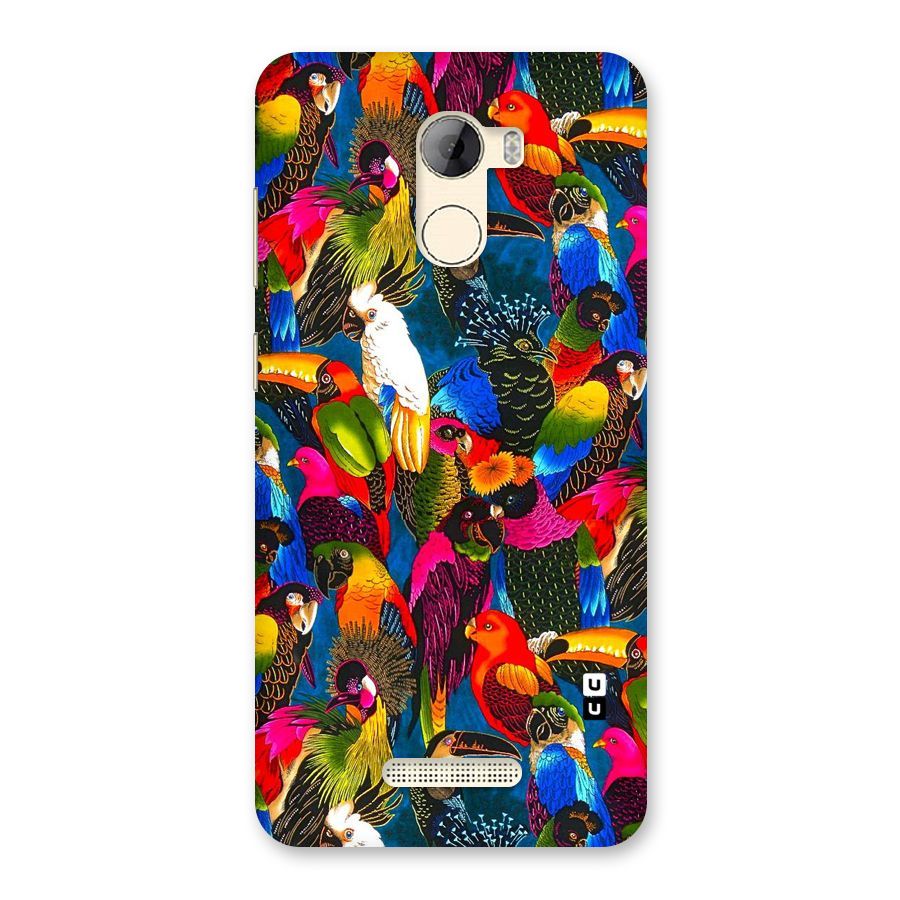 Parrot Art Back Case for Gionee A1 LIte