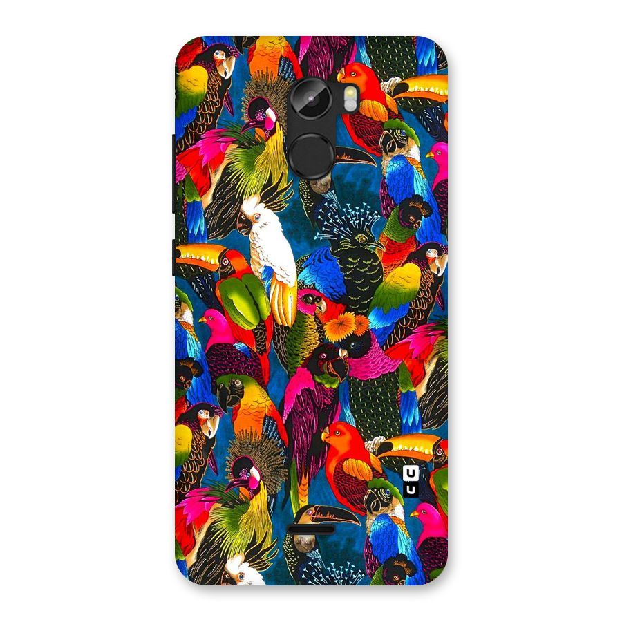Parrot Art Back Case for Gionee X1
