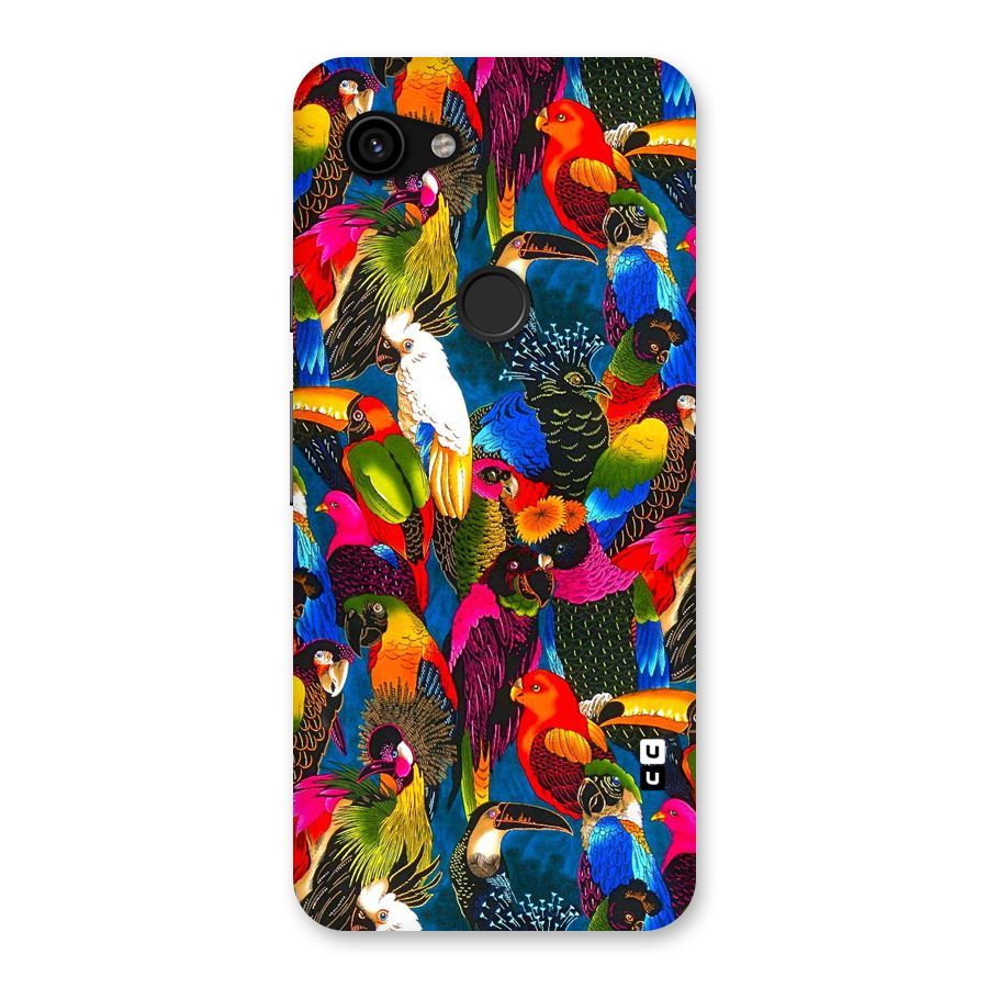 Parrot Art Back Case for Google Pixel 3a