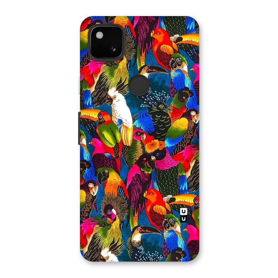 Parrot Art Back Case for Google Pixel 4a