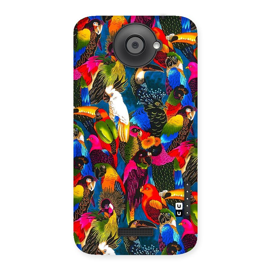Parrot Art Back Case for HTC One X