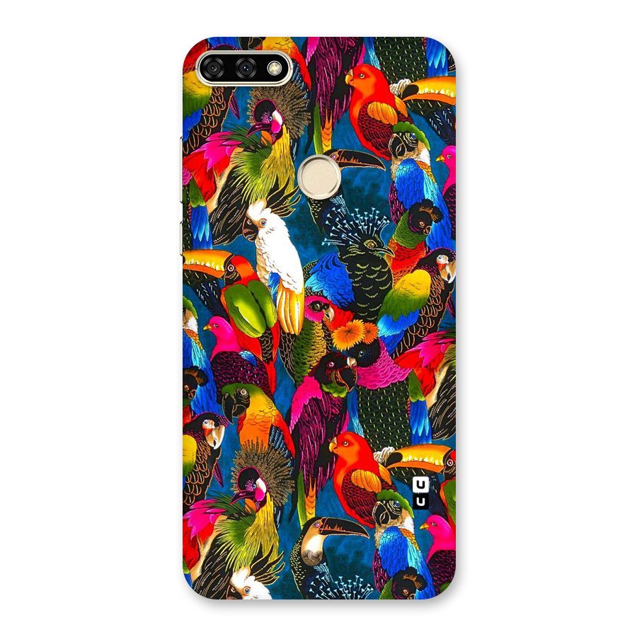 Parrot Art Back Case for Honor 7A